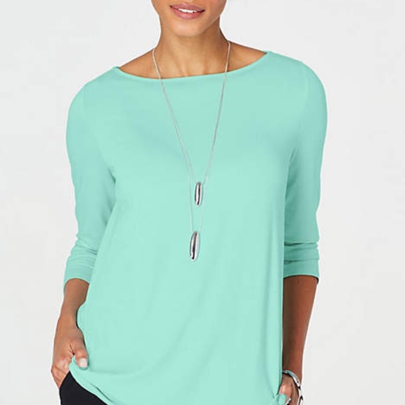 J.Jill NEW Stylish Sculpted-Metal Double-Drop Necklace NWT - Picture 4 of 9